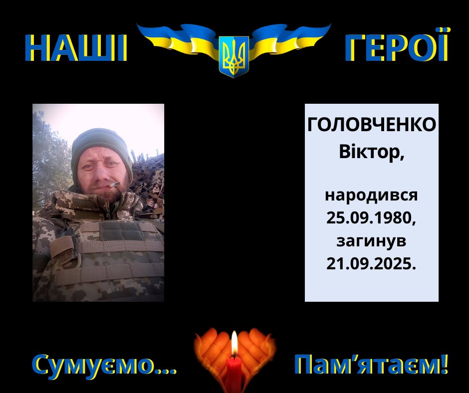 Навіки в пам’яті людській: Головченко Віктор